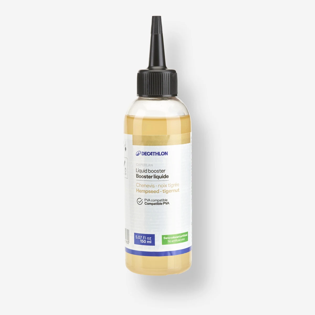 CAPERLAN Dip Konopné semeno 150 ml na lov kaprov Tigrí orech bez · záber 1