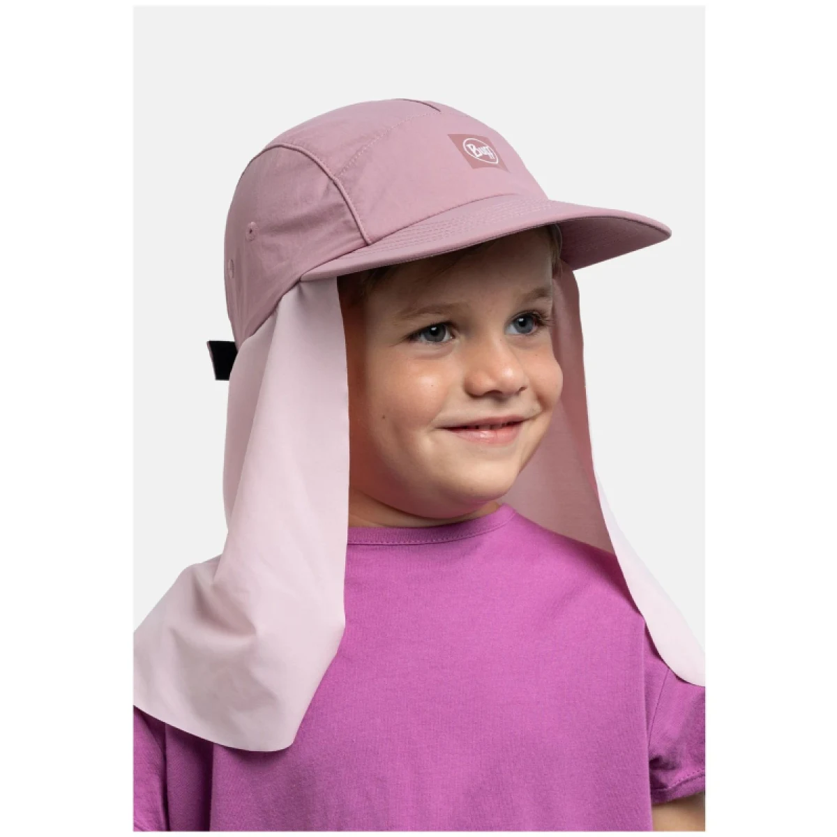 Detská šiltovka BUFF DESERT CAP KIDS SOLID ORCHID · záber 3