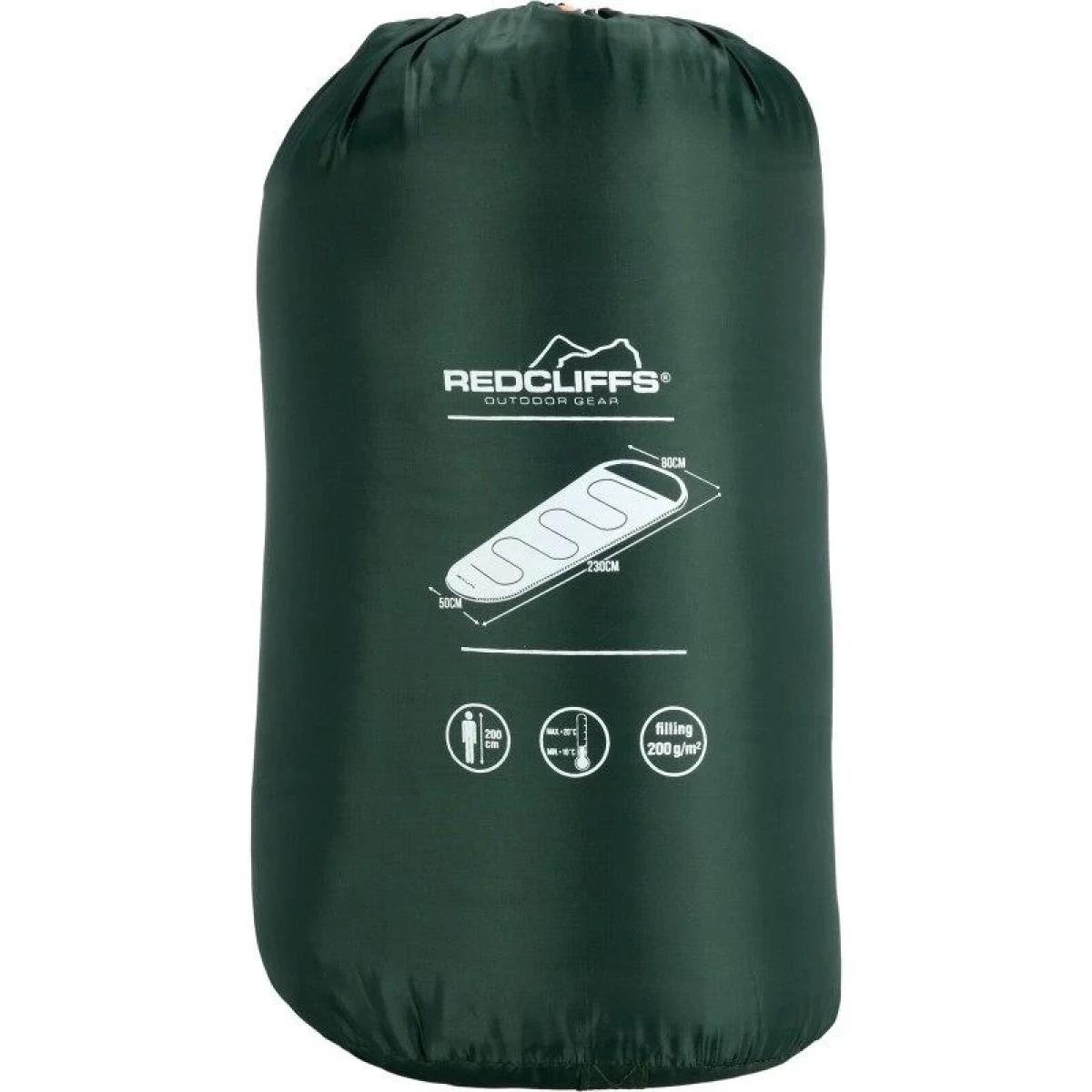 Progarden Spací pytel mumie 230 cm zelená · záber 3