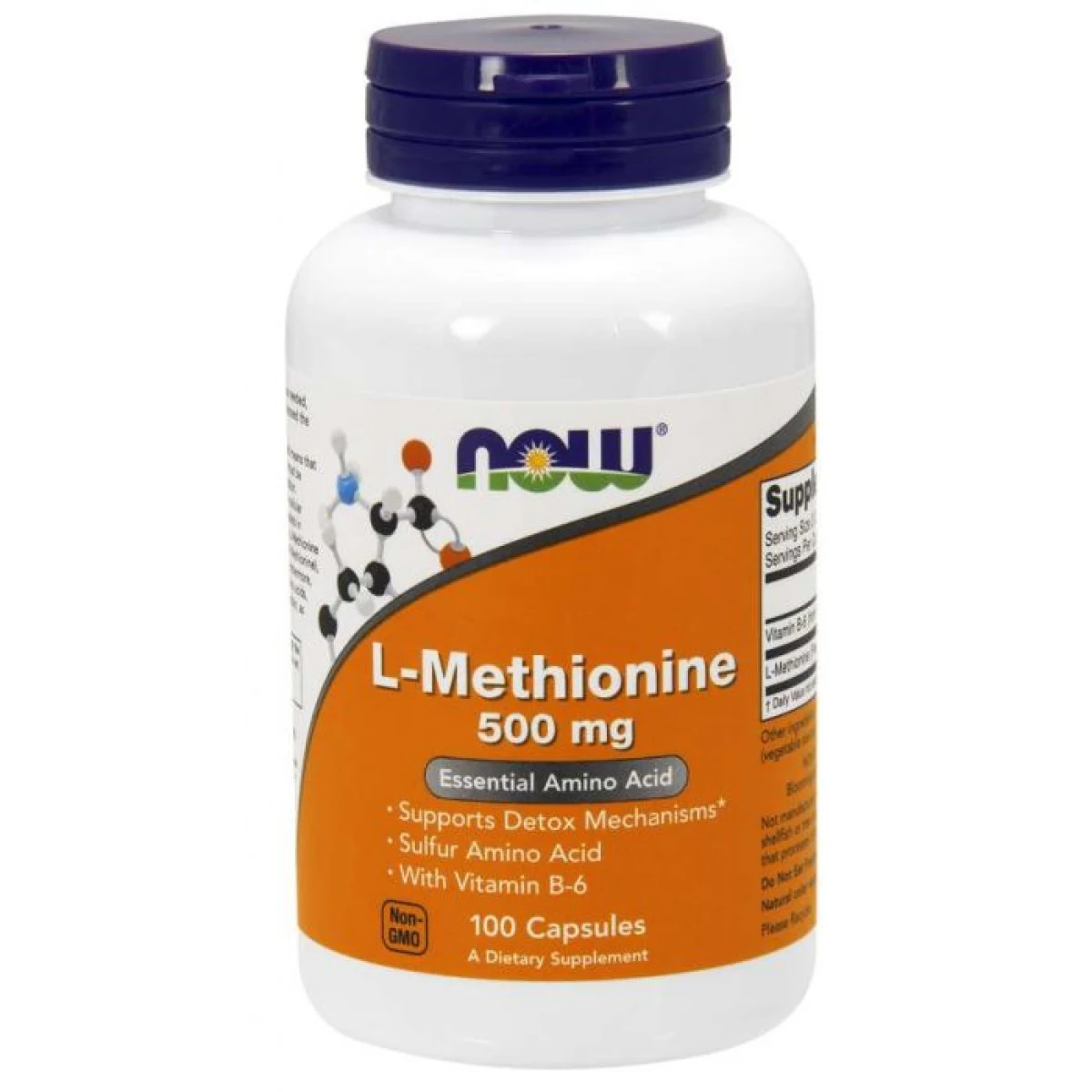L-Метионин 500 mg - NOW Foods · záber 1