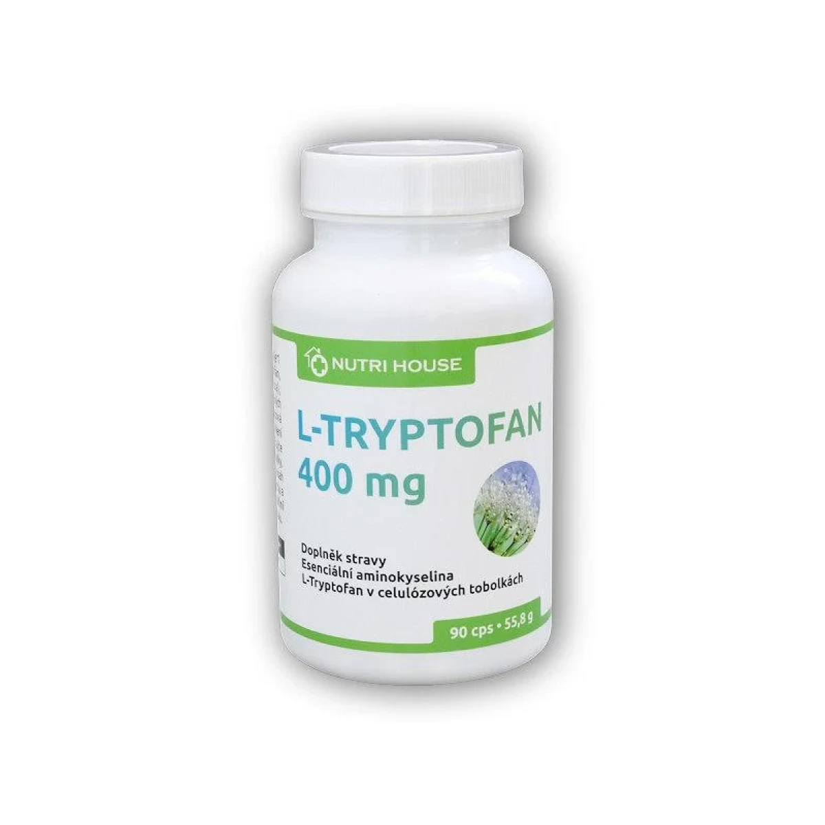 Nutri House L-Tryptofan 400 mg 90 kapslí · záber 1