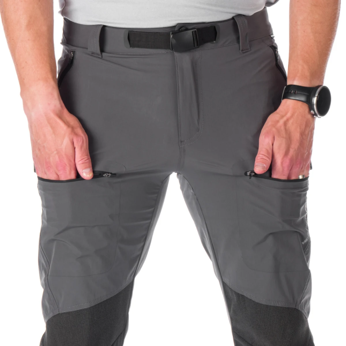 Pánské turistické kalhoty NORTHFINDER HUBERT-319-grey · záber 5