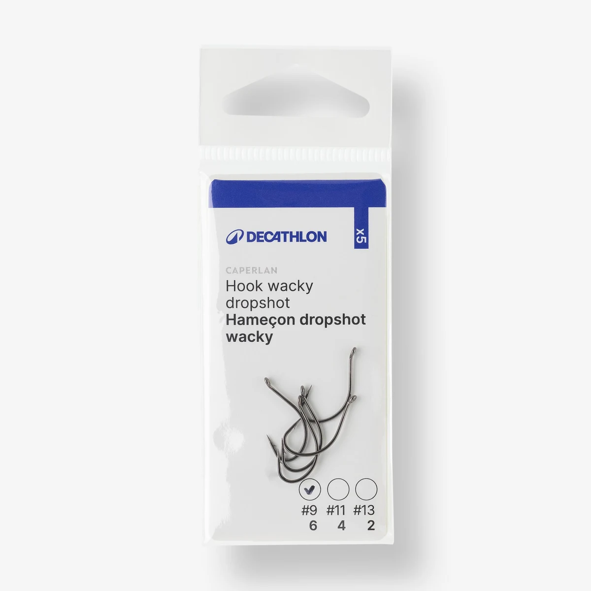 CAPERLAN Háčiky Wacky & Dropshot na lov dravcov - obsah balenia 5 ks 4 · záber 2
