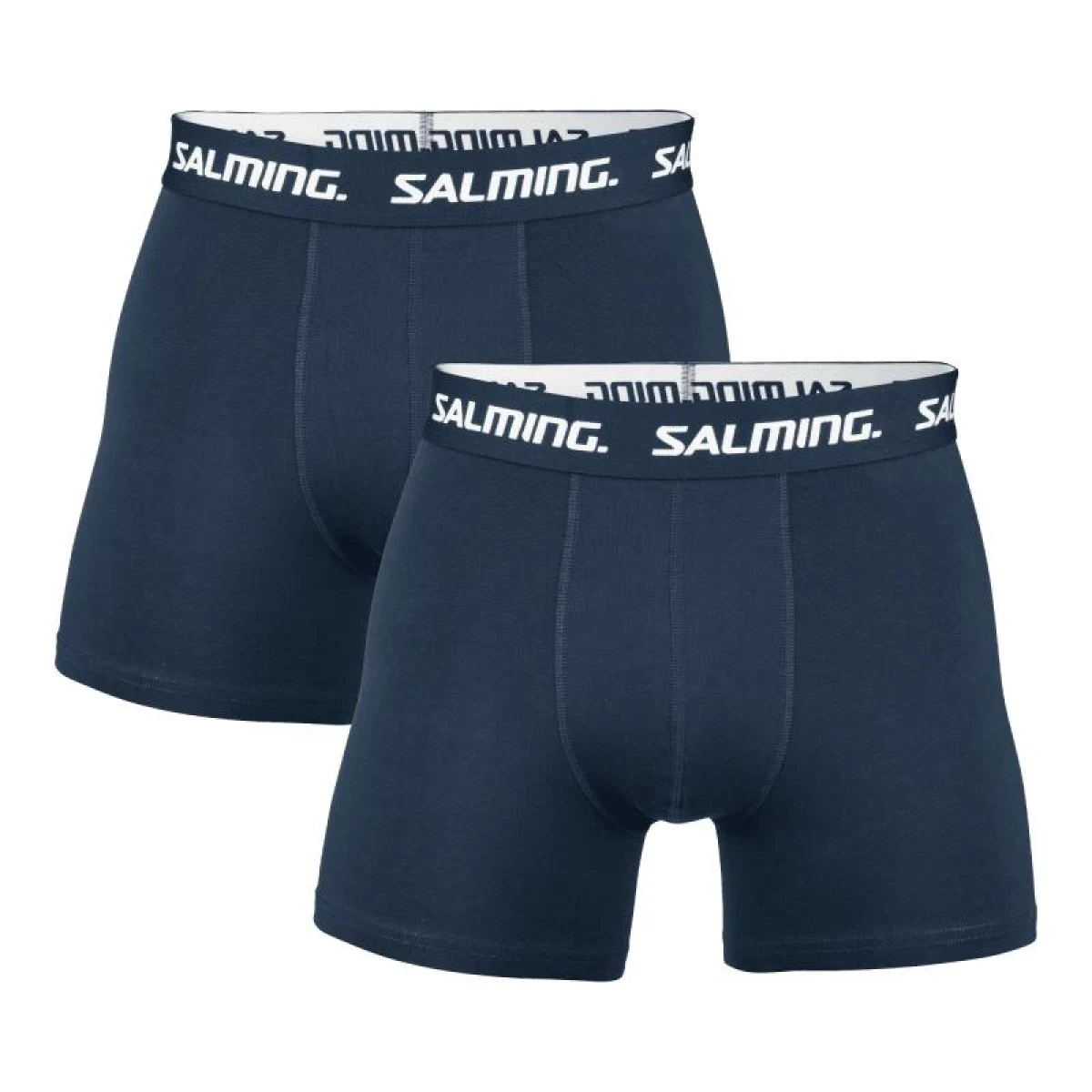 Salming 2-Pack Cotton Boxer Navy - Barva: modrá · záber 1