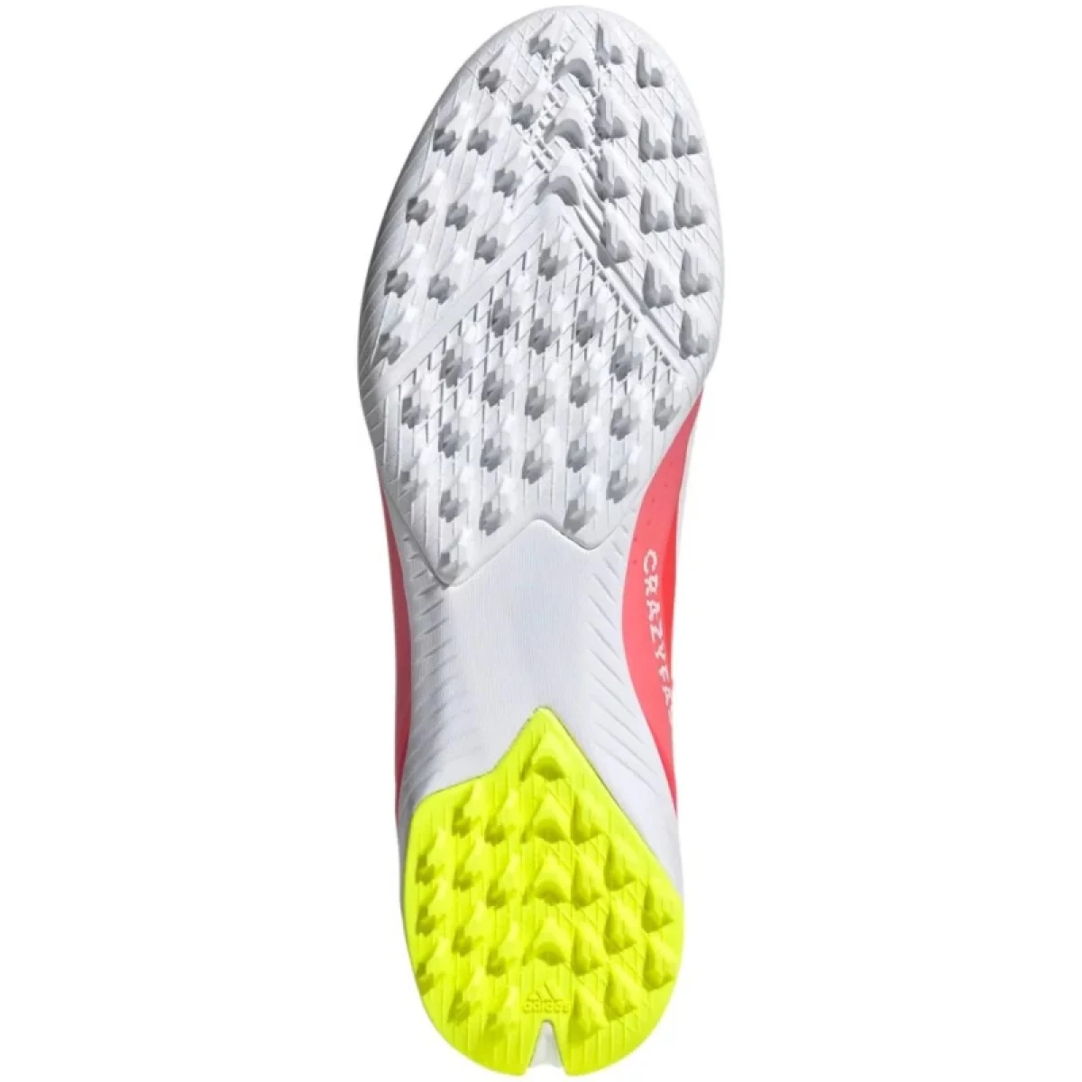 Pánské fotbalové kopačky turfy ADIDAS X Crazyfast League M TF solar red cloud white solar yellow · záber 4