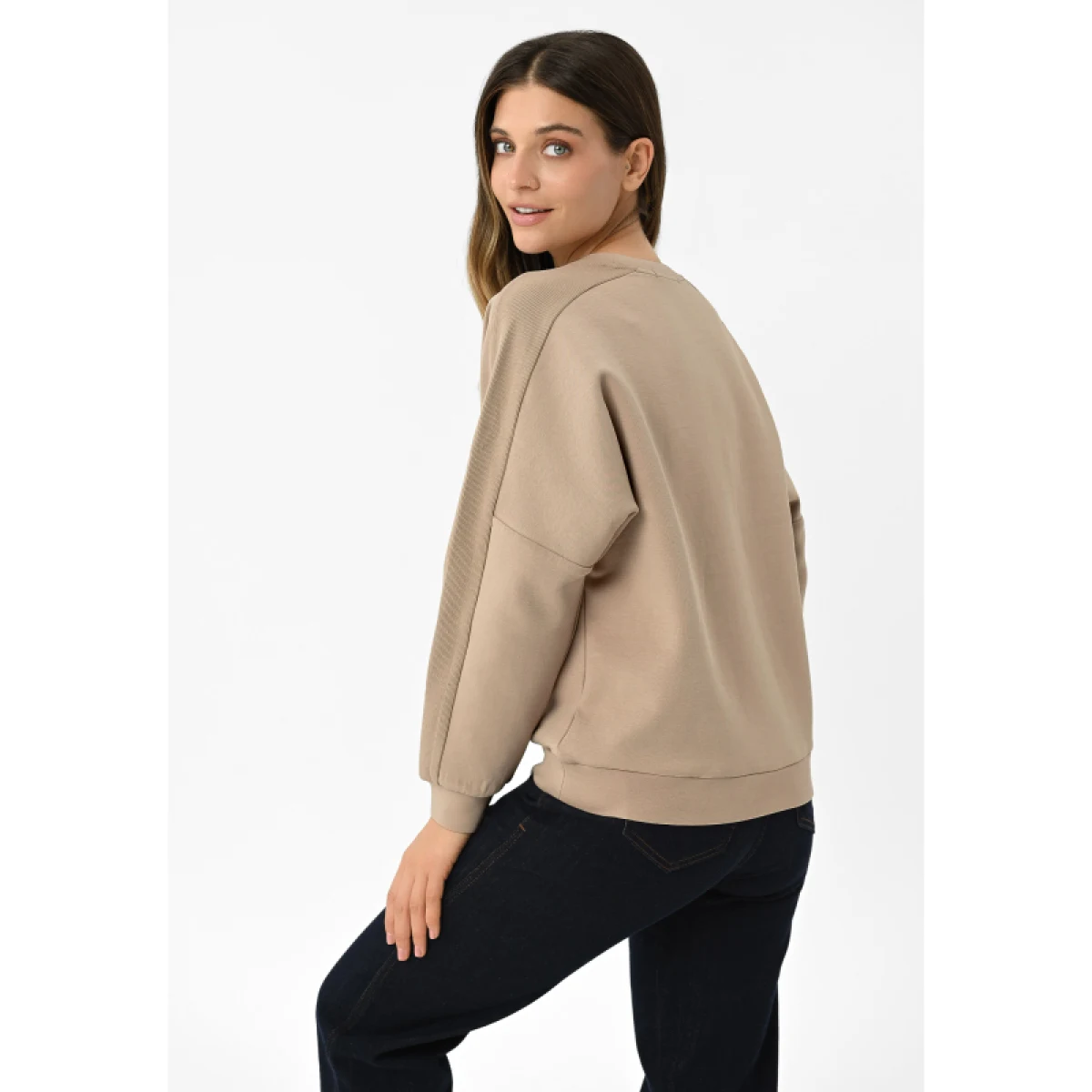 Dámská mikina VOLCANO B-ALLURE-BEIGE · záber 3