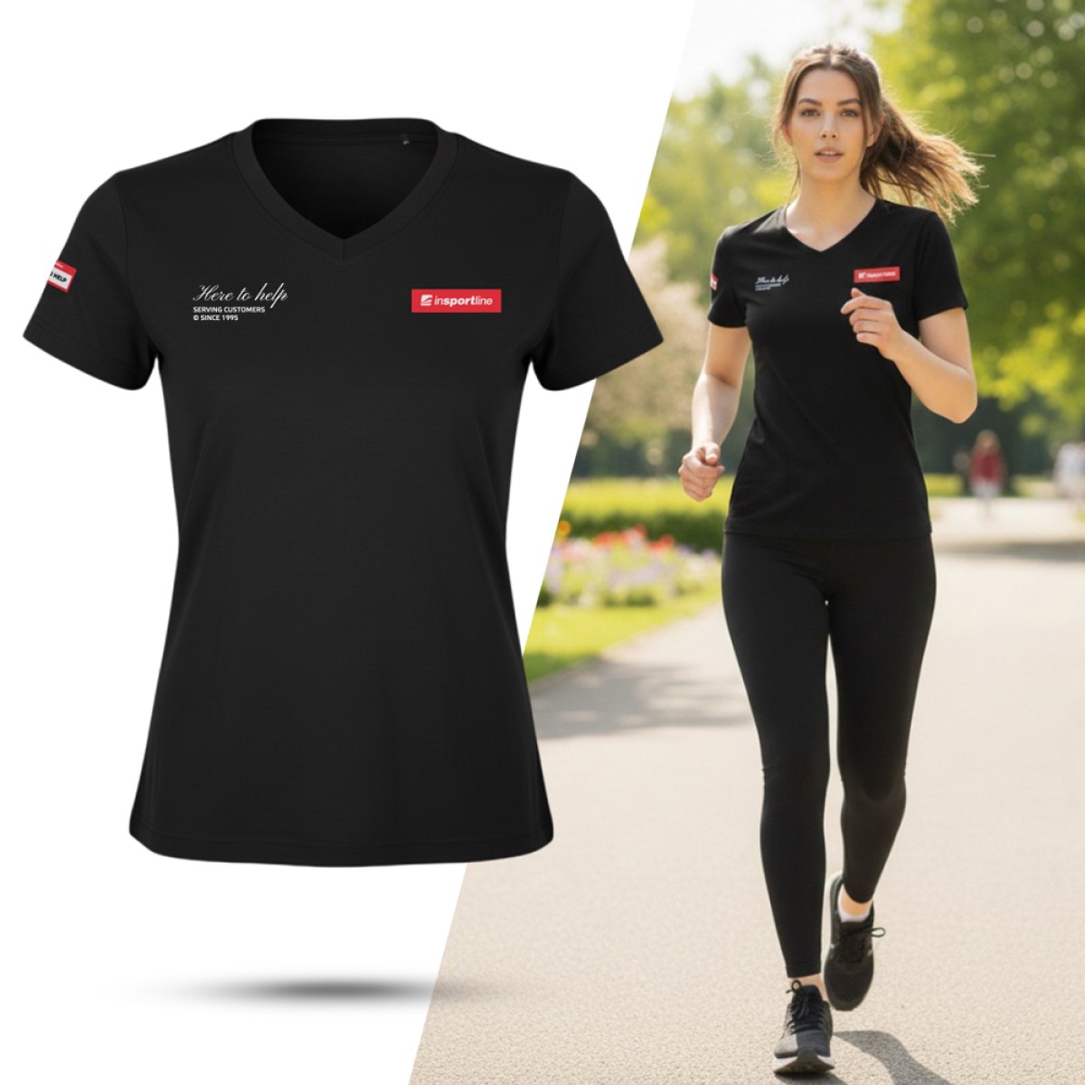 inSPORTline tričko Signature dámské čierna - S · záber 1