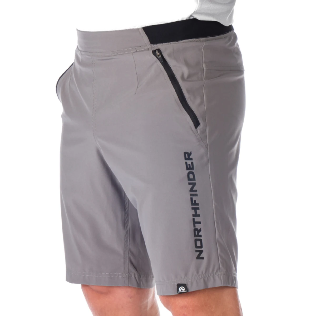 Pánske turistické kraťasy NORTHFINDER JACKSON -319-grey · záber 5