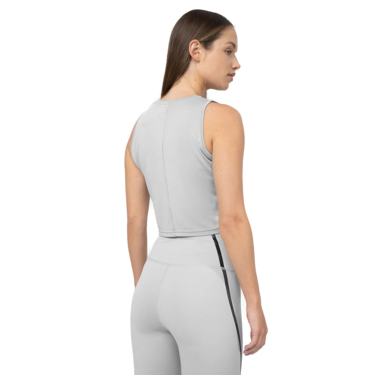 Dámské tréninkové tílko 4F TSHIRT FNK F148-27S-COLD LIGHT GREY · záber 2