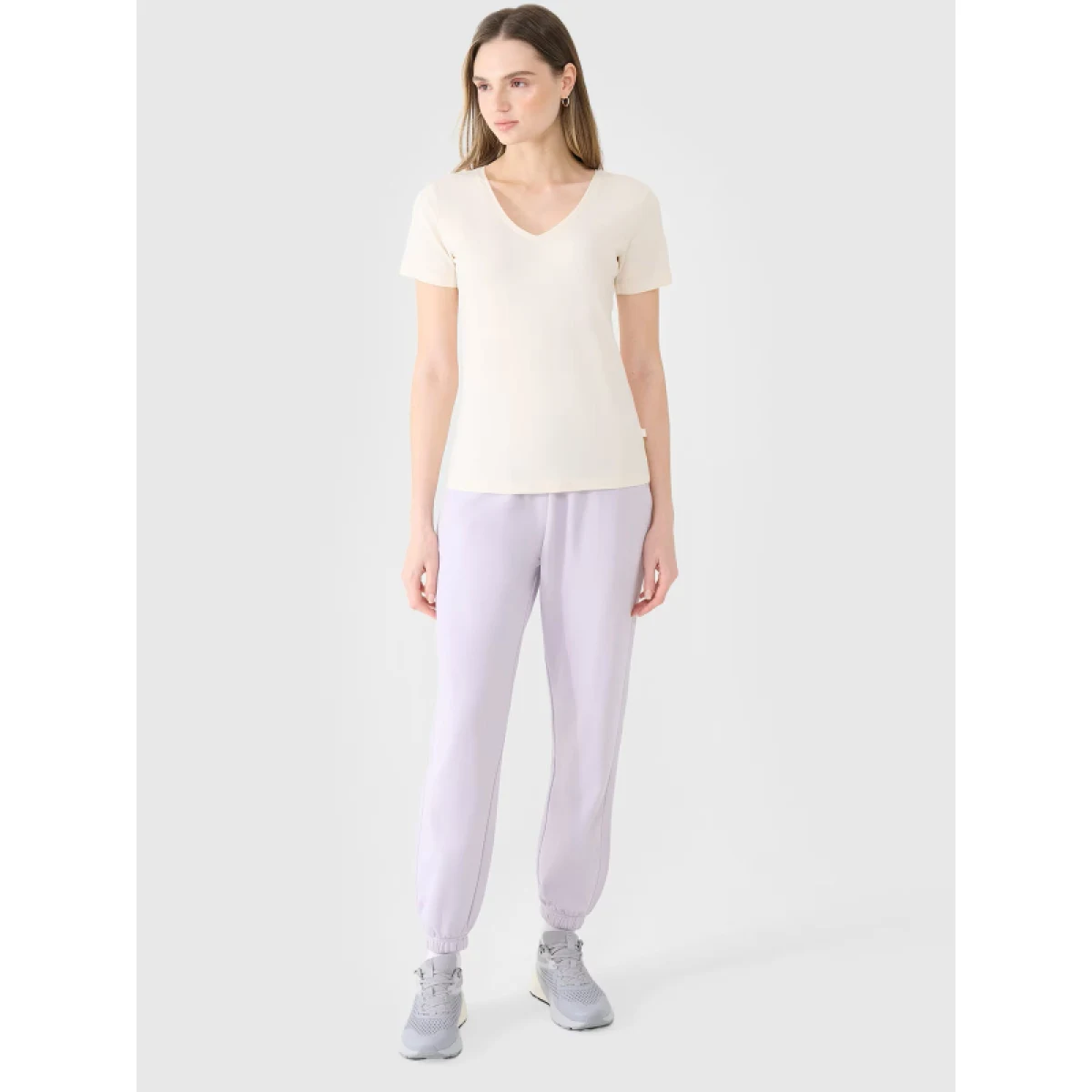 Dámské tričko s krátkým rukávem 4F TSHIRT F1990-11S-OFF WHITE · záber 5