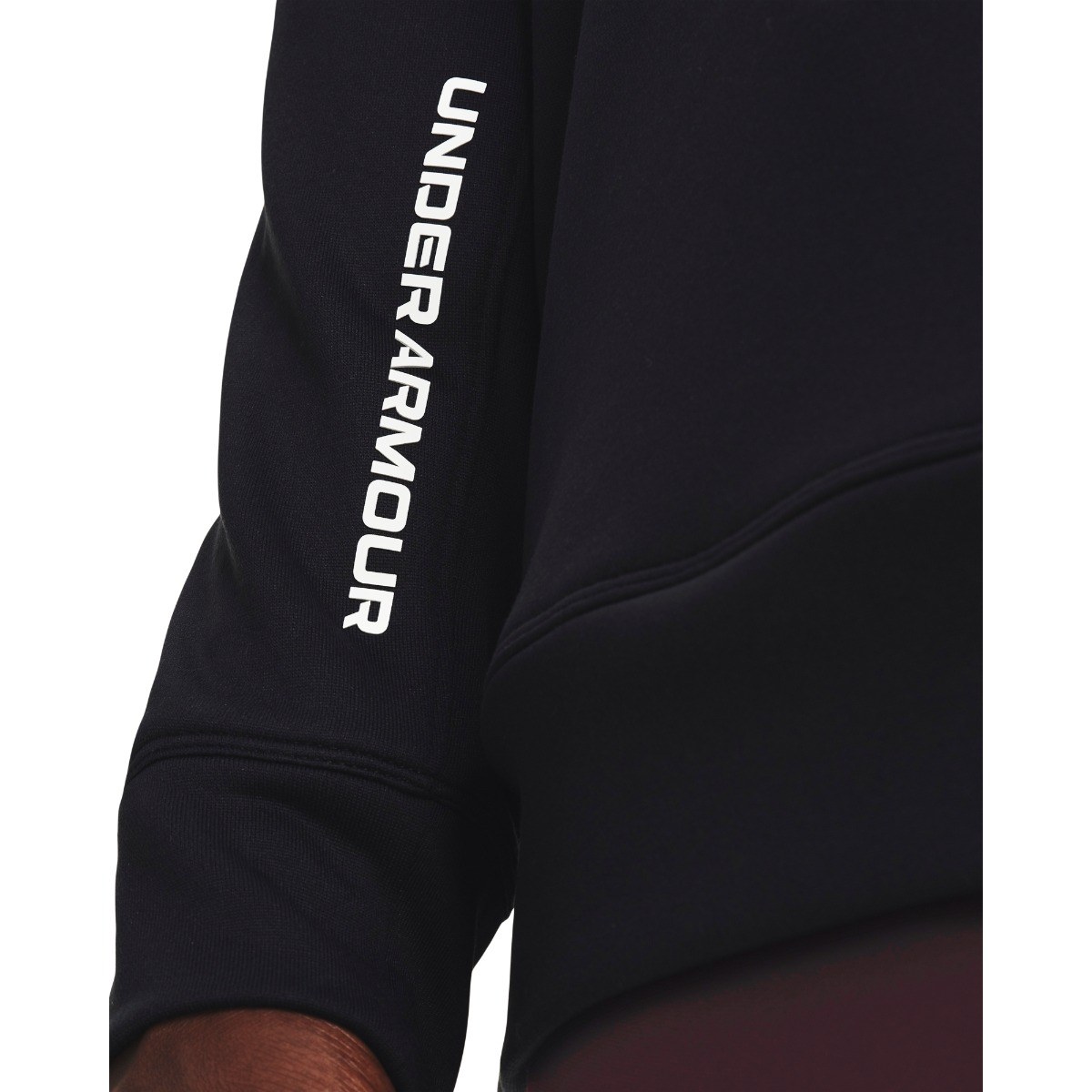 Terry kapucnis pulóver Black – Under Armour - Méret: S | Szín: Fekete | Tömeg: 0,39 g | Csomag: 25 · záber 3