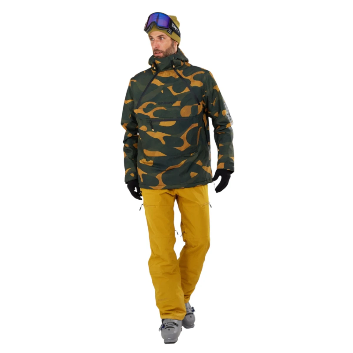 Pánska lyžiarska bunda anorak FUNDANGO Hydra ECO Anorak-568- wasabi · záber 4