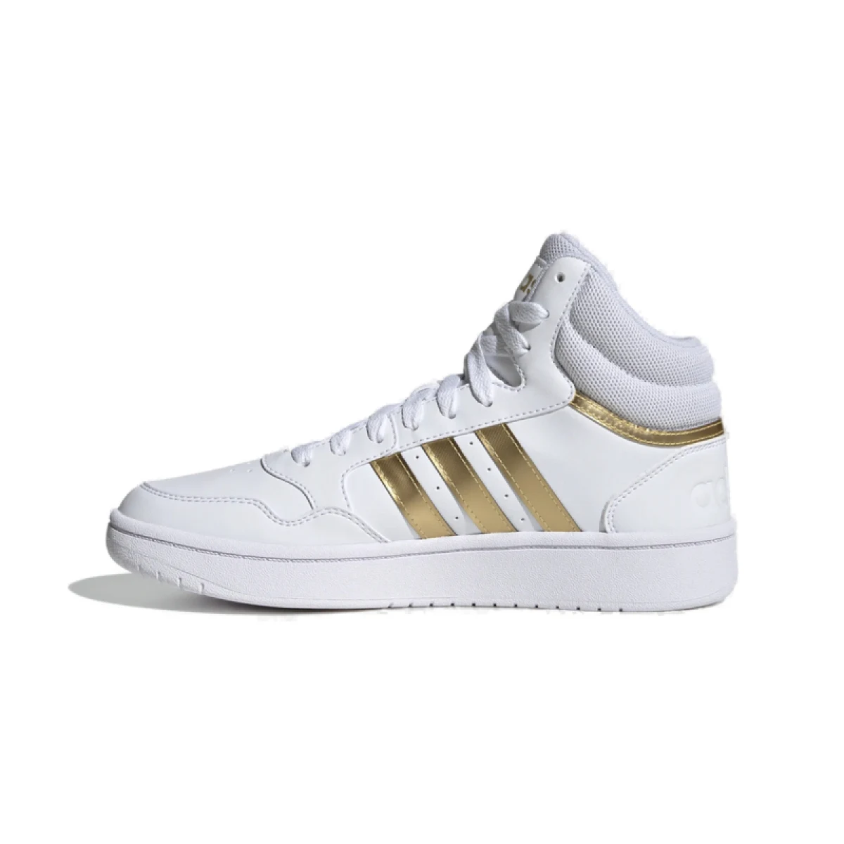 Dámská rekreační obuv ADIDAS Hoops 3.0 Mid cloud white cloud white grey two · záber 2