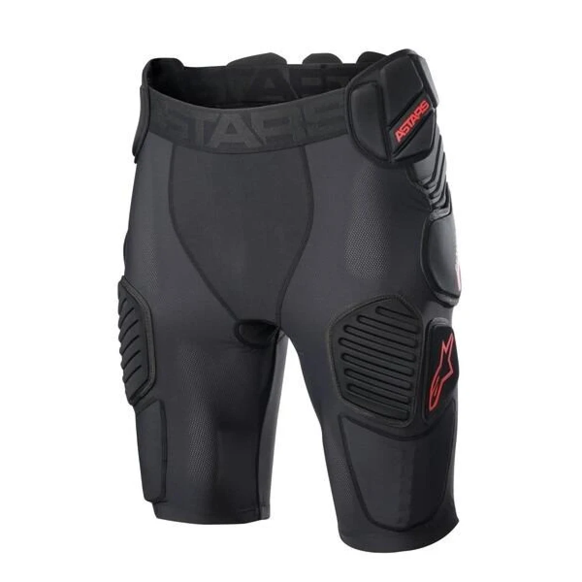 Alpinestars Motokrosové šortky Bionic Pro černo-červené - Barva: čierna · záber 1