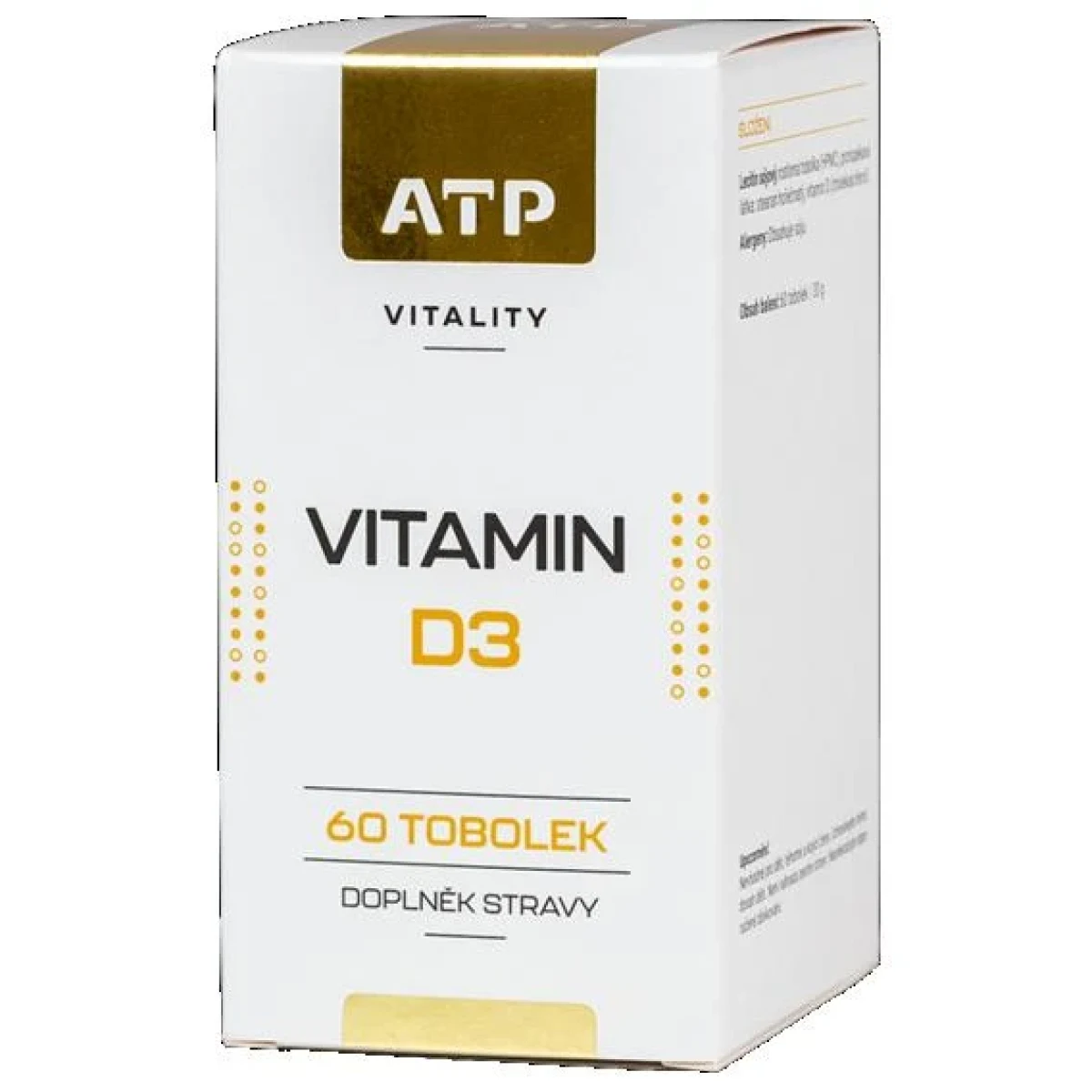 ATP Vitality Vitamin D3 60 Tobolek · záber 1