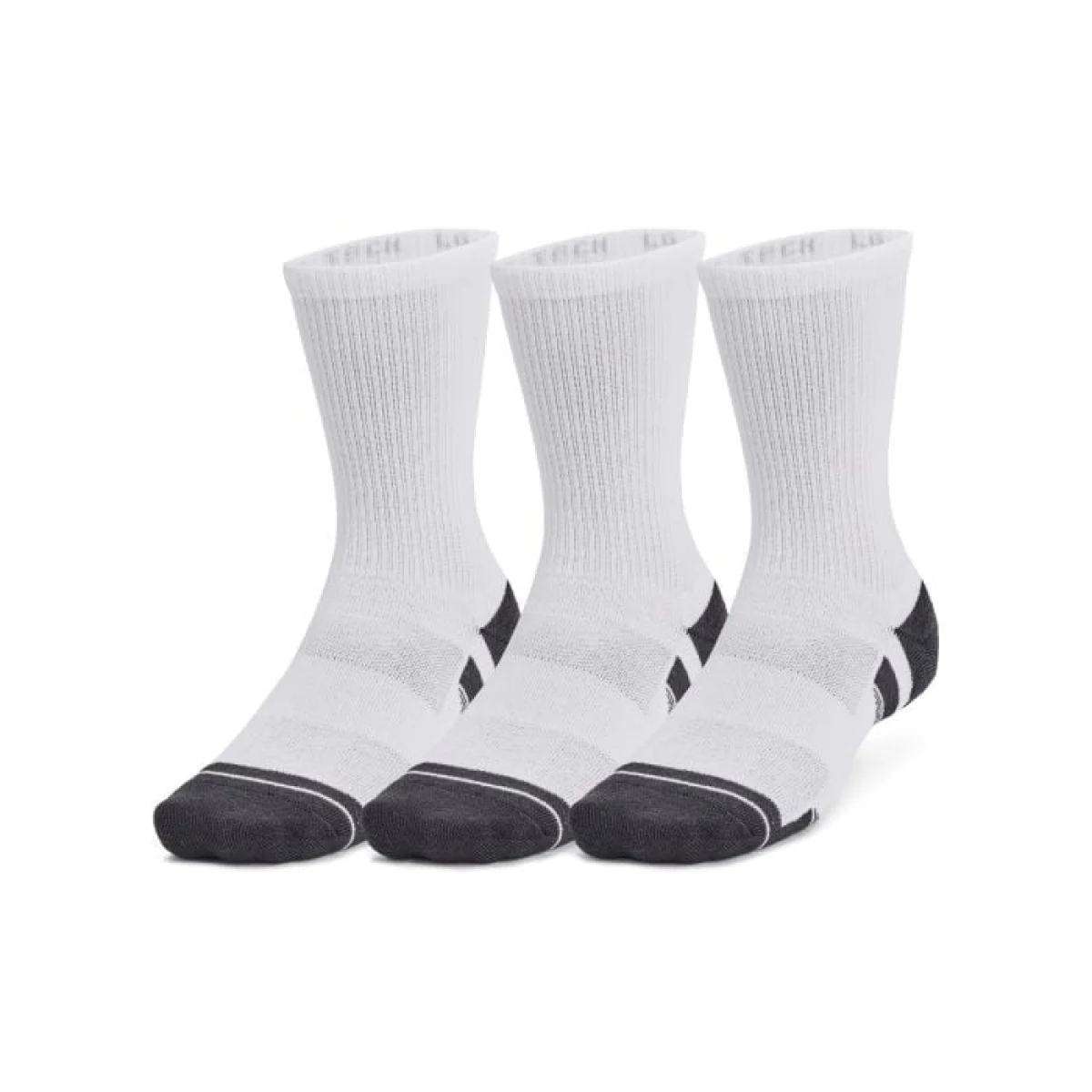 Under Armour Ponožky Performance Tech 3pk Crew White XL · záber 2