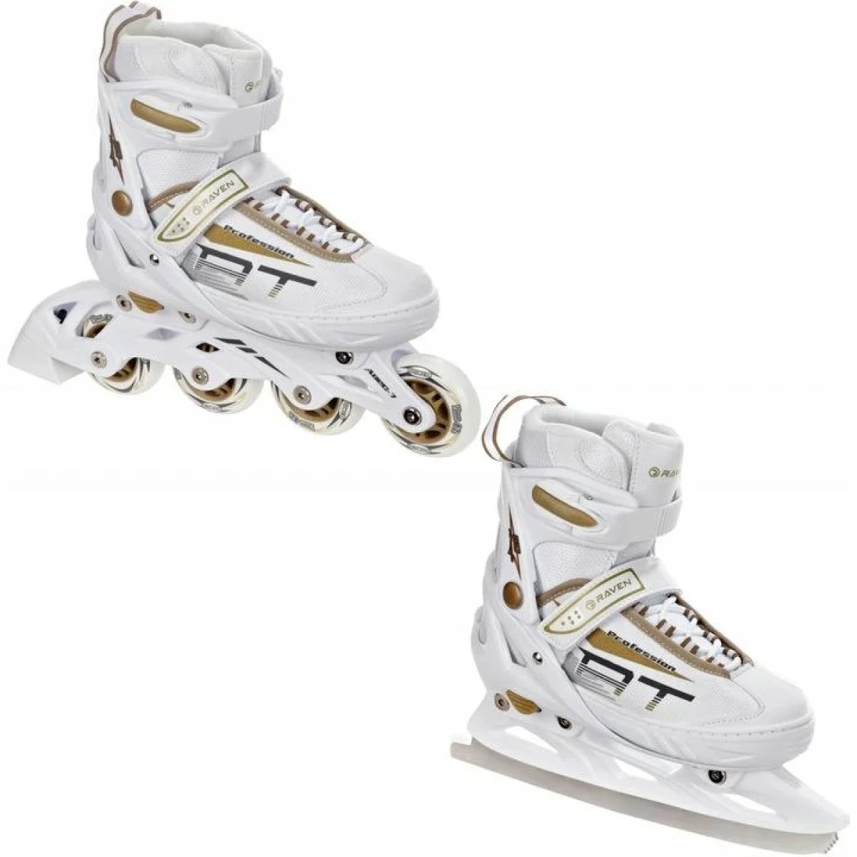 Raven Profession white/gold - Velikost: 38-42 | Barva: Biela · záber 2