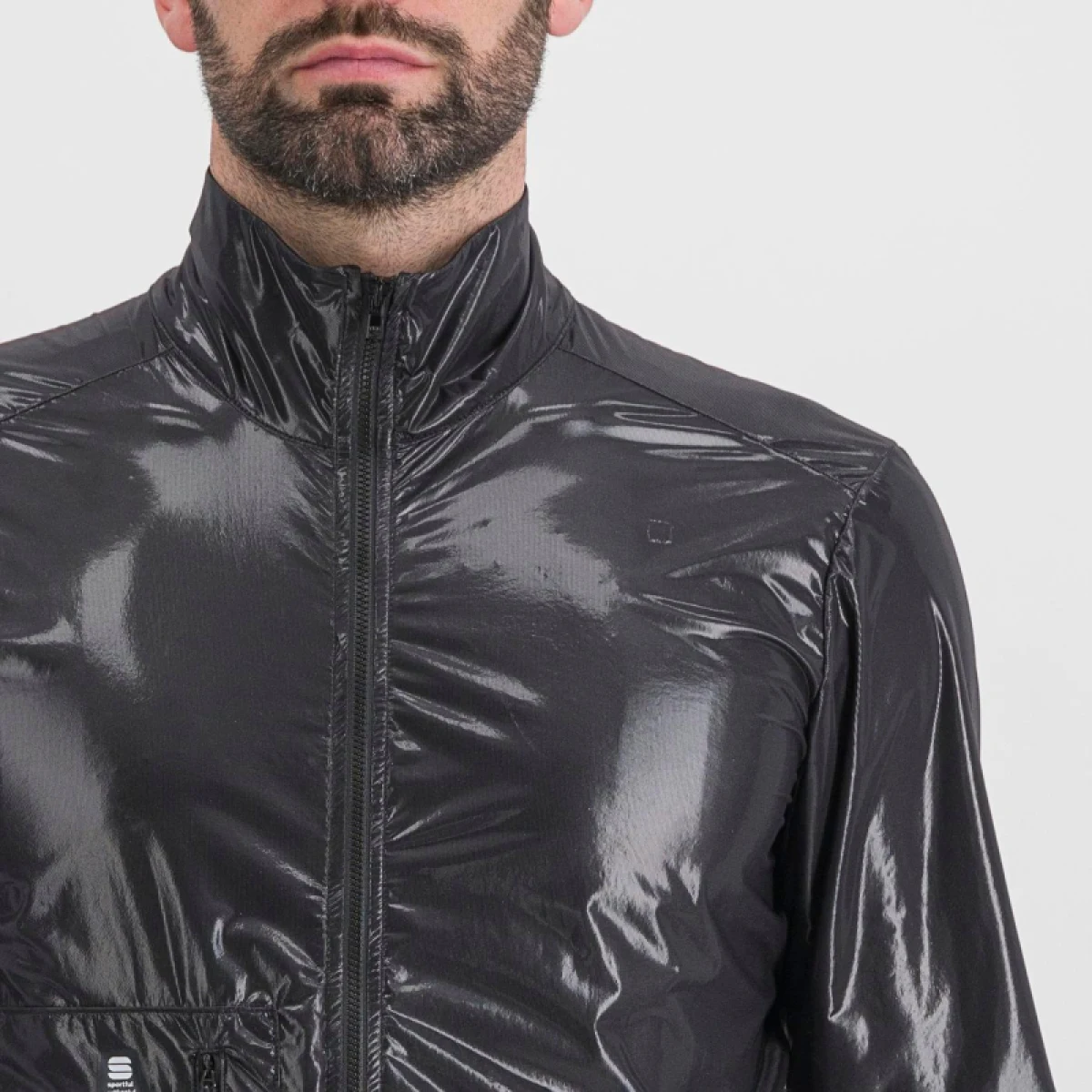 Pánská cyklistická bunda SPORTFUL Giara packable jacket, black · záber 5