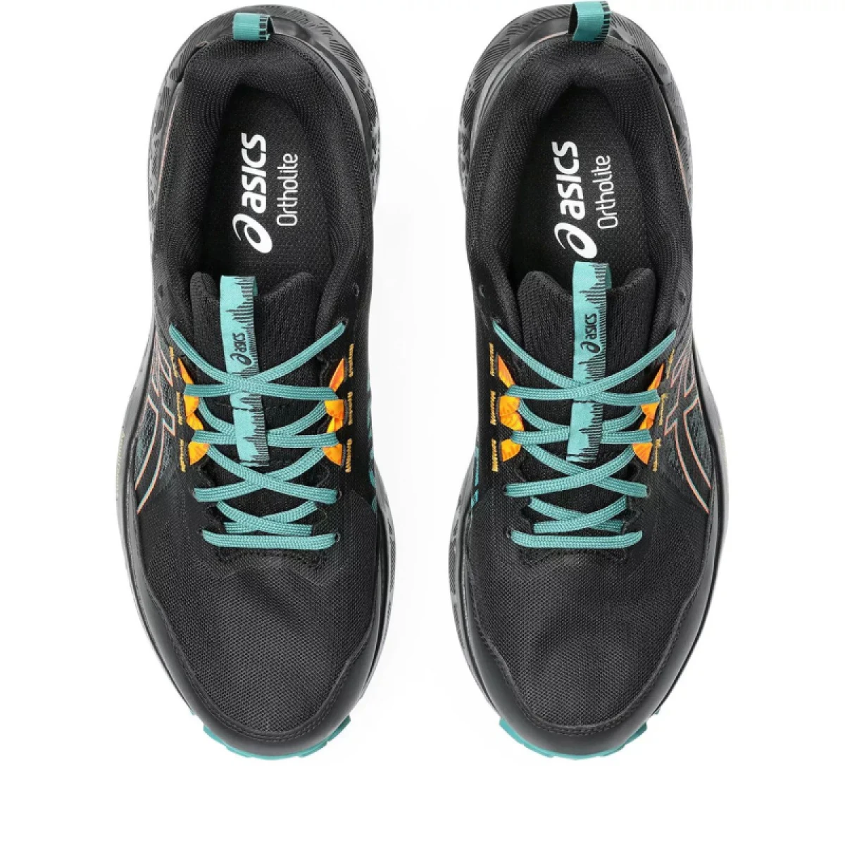 Pánská běžecká trailová obuv ASICS Gel Sonoma 8 GTX M black rainy lake · záber 4