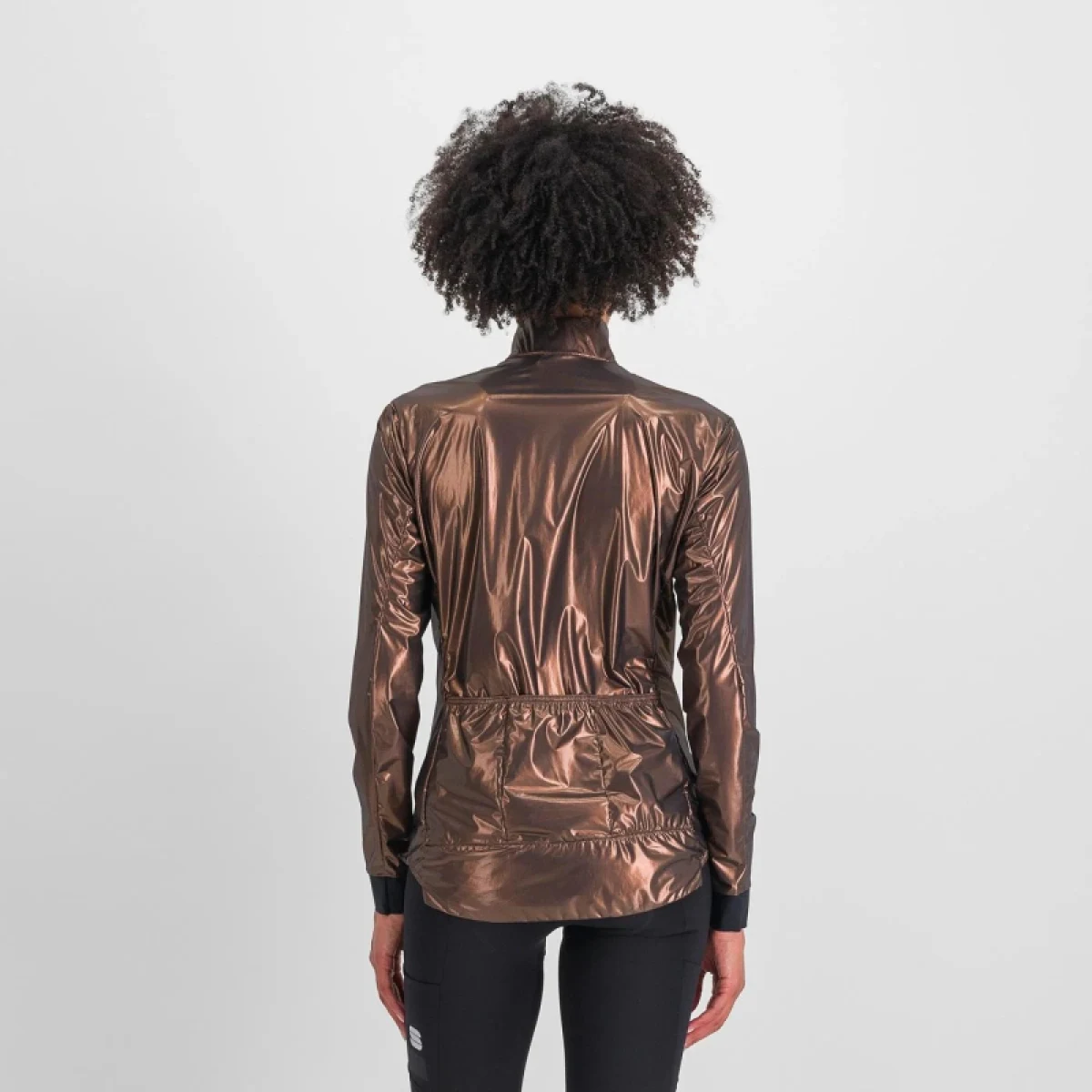 Dámská cyklistická bunda SPORTFUL Giara w packable jacket, metal bronze · záber 3