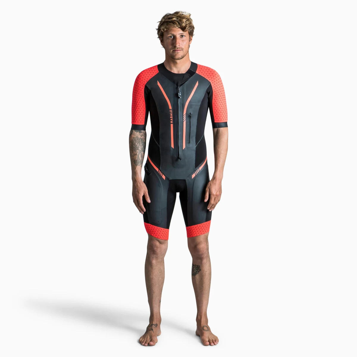 DECATHLON Unisex neoprénová kombinéza na swimrun 4/2 mm XL · záber 1