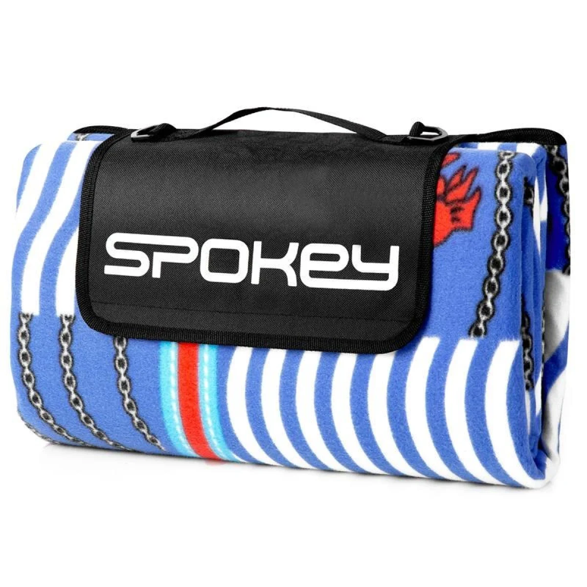 Spokey PICNIC AMBER Pikniková deka s popruhem 150 x 180 cm · záber 1