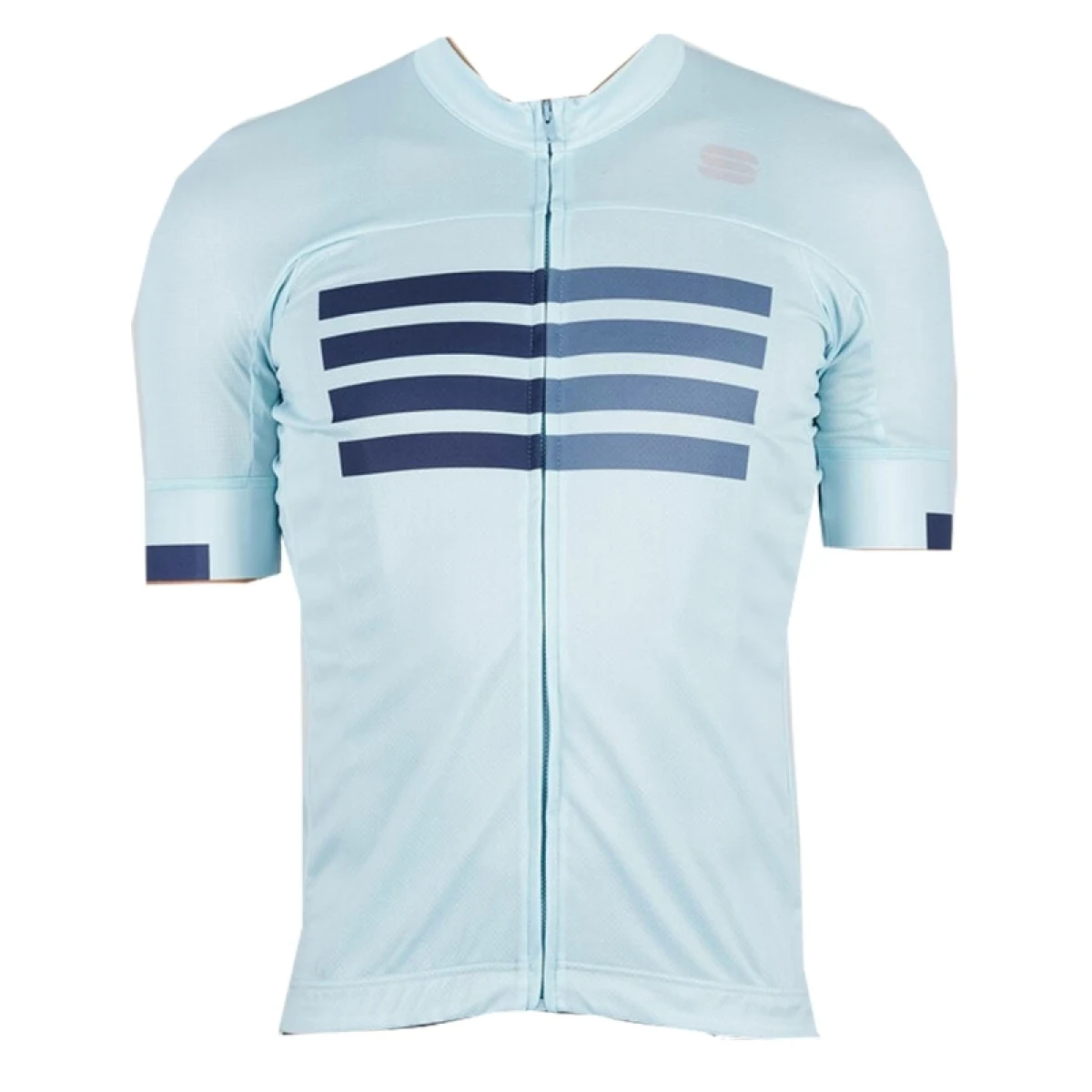 Pánský cyklistický dres s krátkým rukávem SPORTFUL Wire jersey, blue sky blue blue sea · záber 3