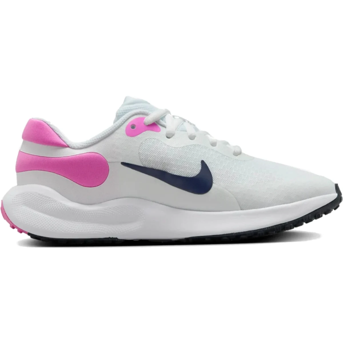 Dívčí sportovní obuv (tréninková) NIKE Revolution 7 white midnight navy playful pink · záber 3