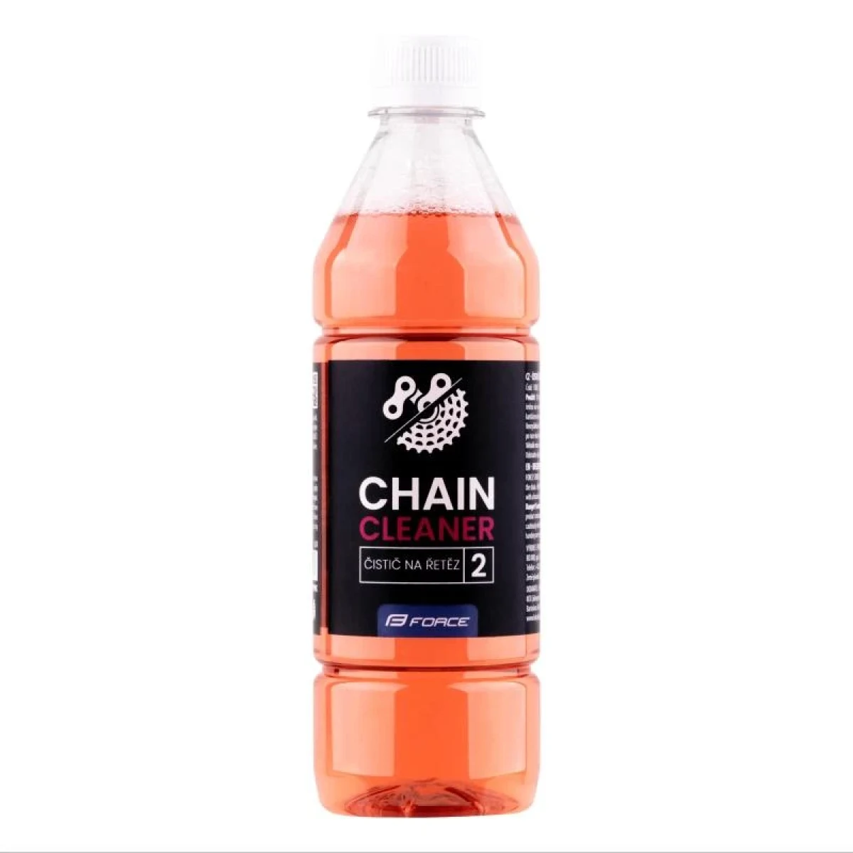Force STRONG na řetězy - 0,5 l, láhev - růžový čistič · záber 1