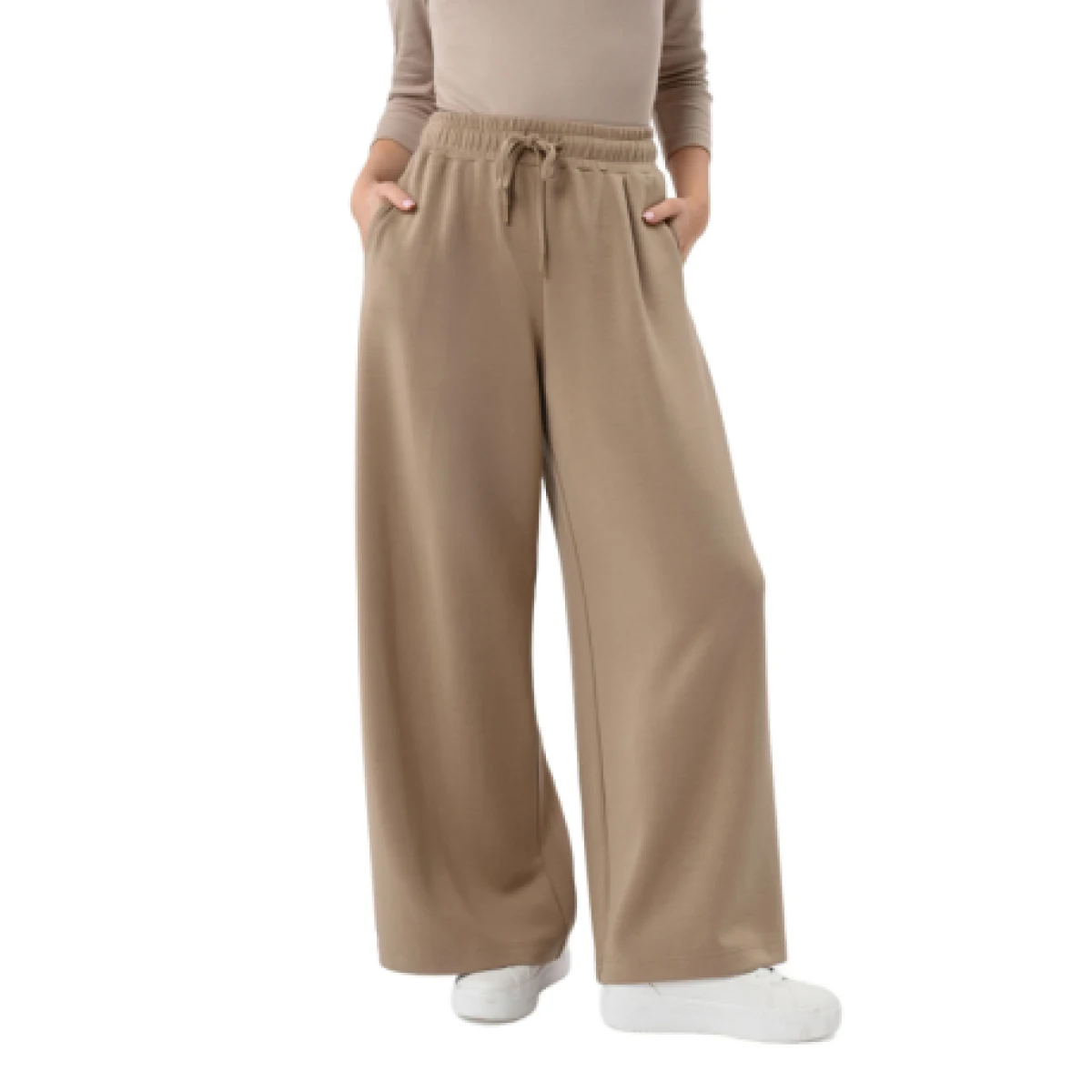 Dámské kalhoty VOLCANO N-MOCK-BEIGE · záber 1
