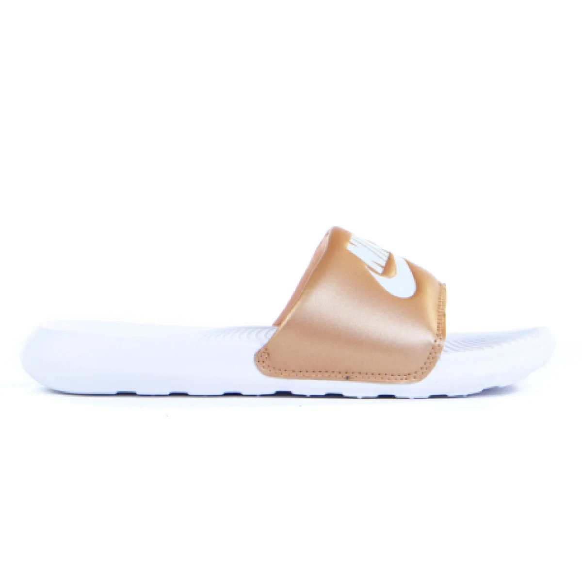Dámské pantofle (plážová obuv) NIKE Victori One red bronze white white · záber 1