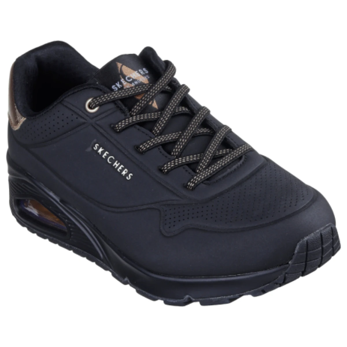 Dámská rekreační obuv SKECHERS Uno Shimmer Away W black · záber 1