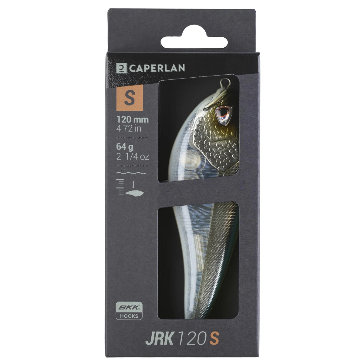 CAPERLAN Wobler Jerk WXM JRK 120S belička bez · záber 2