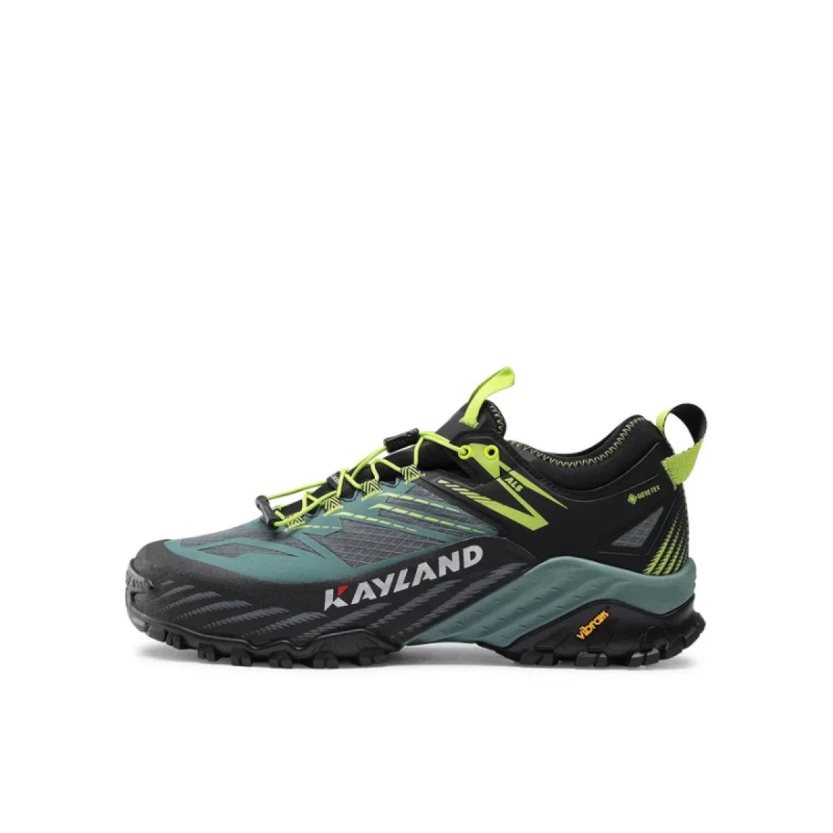 Pánská nízká turistická obuv KAYLAND Duke Gtx, Black Green · záber 4