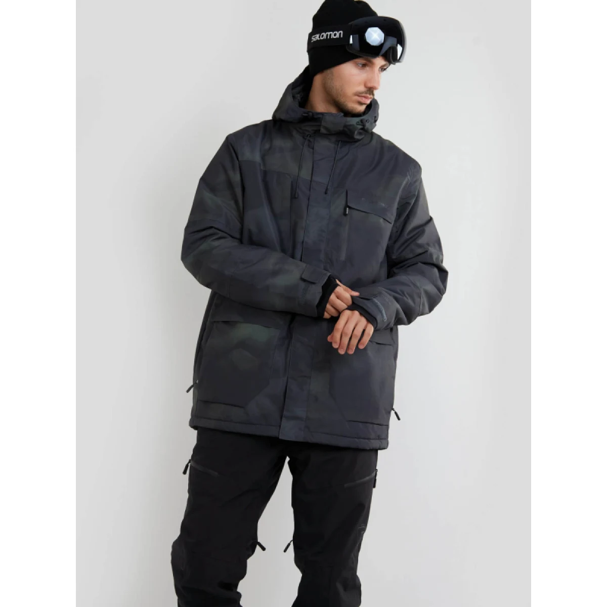 Pánska lyžiarska bunda FUNDANGO Ryder Jacket-575-rock · záber 3