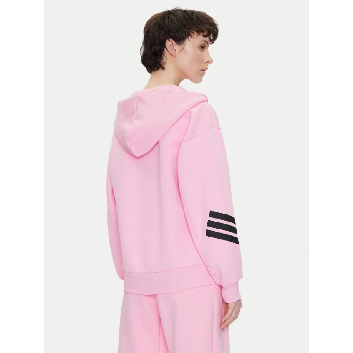 Dámská mikina se zipem ADIDAS W FI 3S FZ HD TRUPNK · záber 3