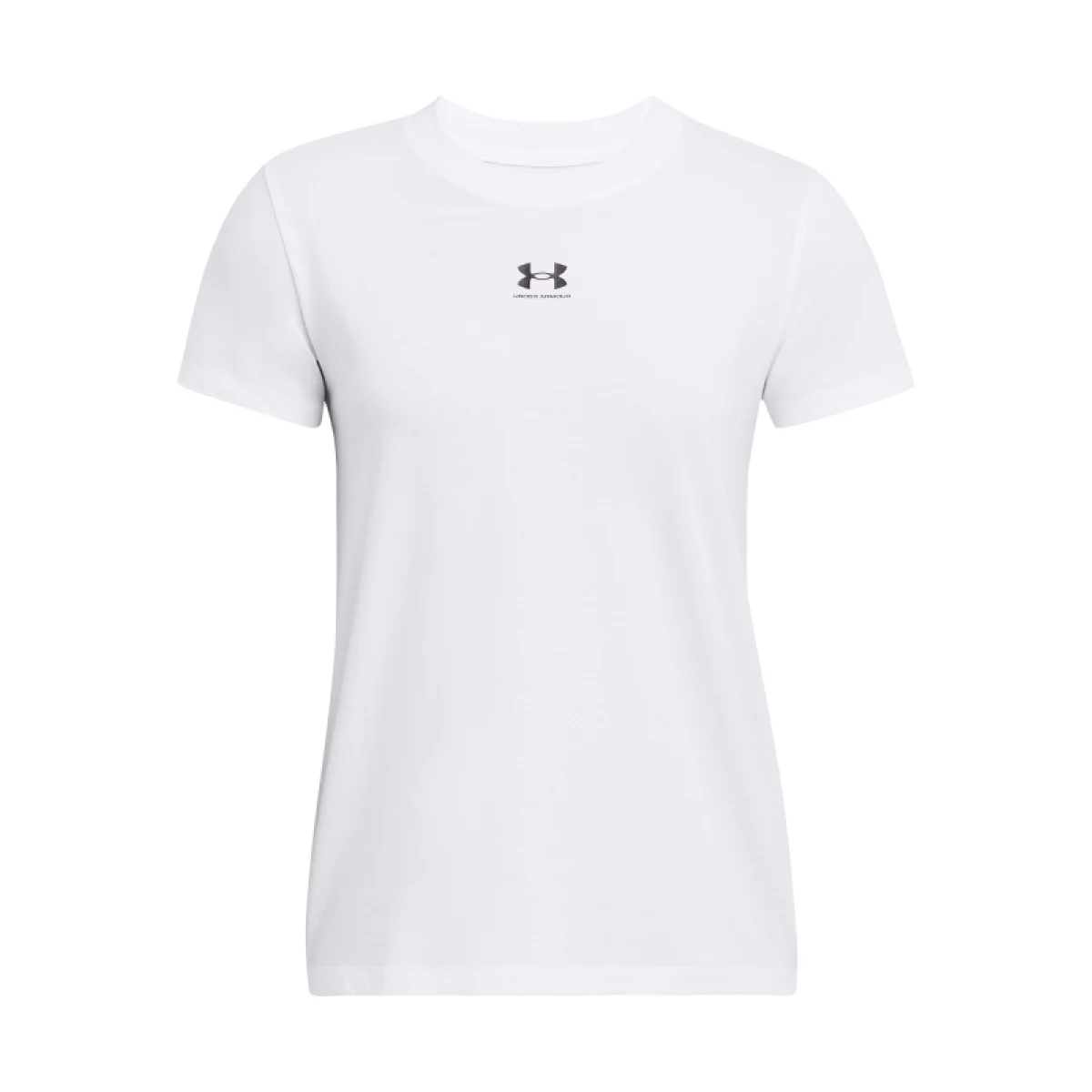Dámske tričko s krátkym rukávom UNDER ARMOUR UA Rival Core SS-WHT · záber 3