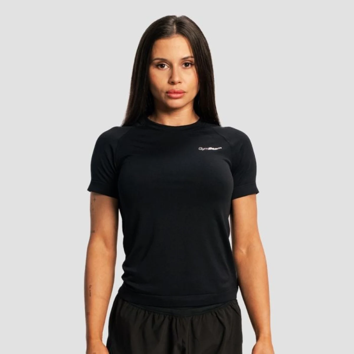 Дамска тениска за бягане Pulse X Black - GymBeam - Размер: XS | Тегло: 0,096 g | Опаковка: 100 · záber 1