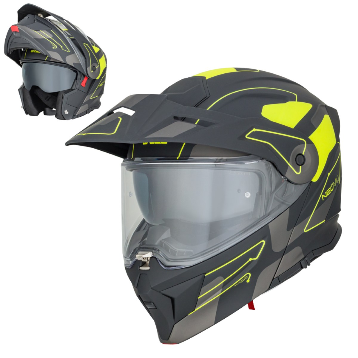 W-TEC Neovu Graphic čierno-červená - XS (53-54) · záber 2