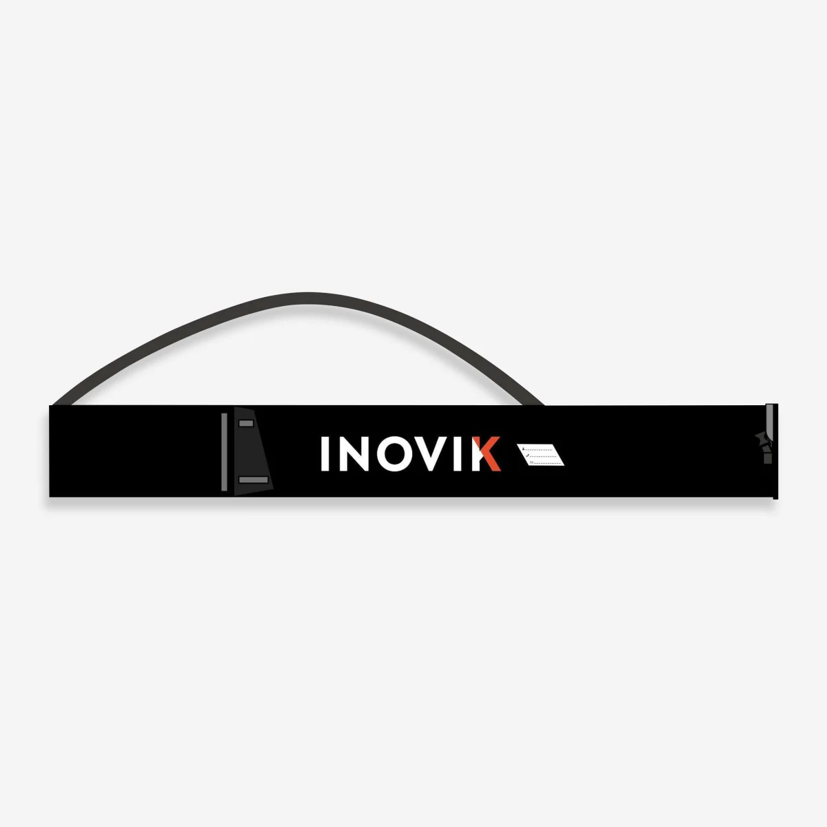 INOVIK Obal na detské bežky XC S Cover 150 čierny bez · záber 1