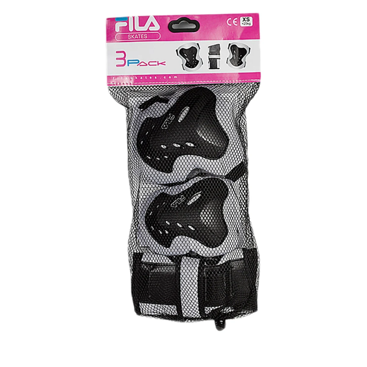 Juniorský chrániče na korčule FILA SKATES FILA JR GIRL FP GEARS SL BK PK · záber 2