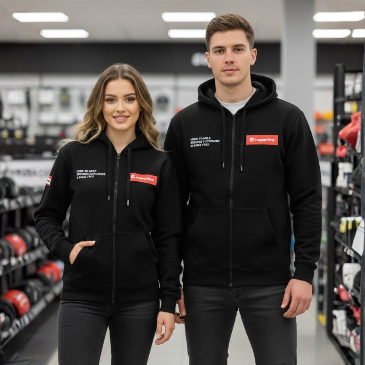 inSPORTline mikina Signature čierna - XS · záber 1
