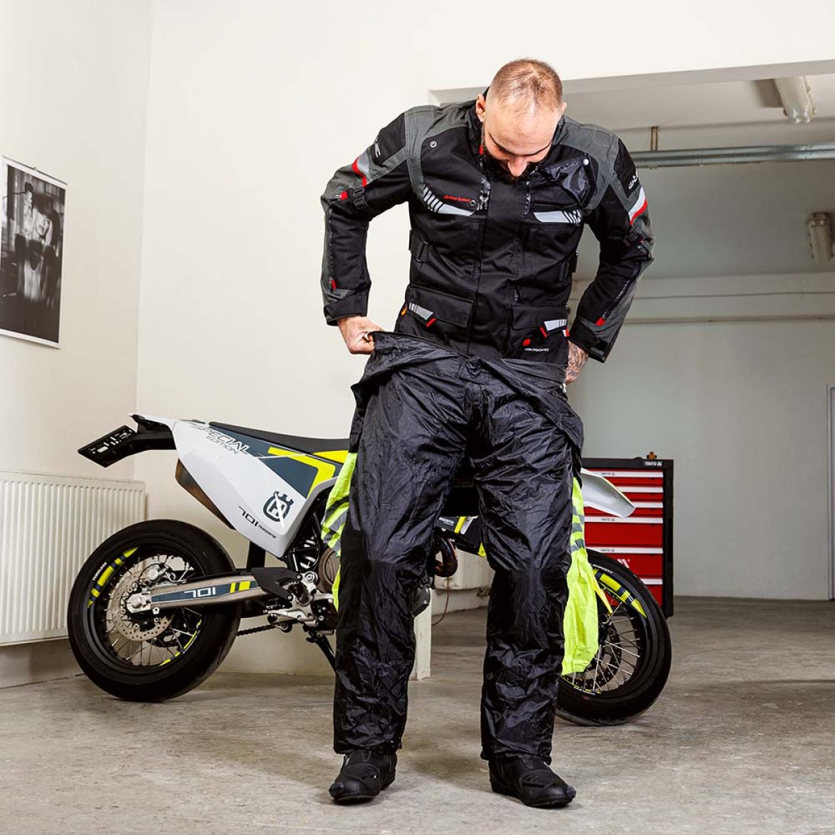 Moto pláštenka W-TEC Smedava - Veľkosť: 6XL · záber 4