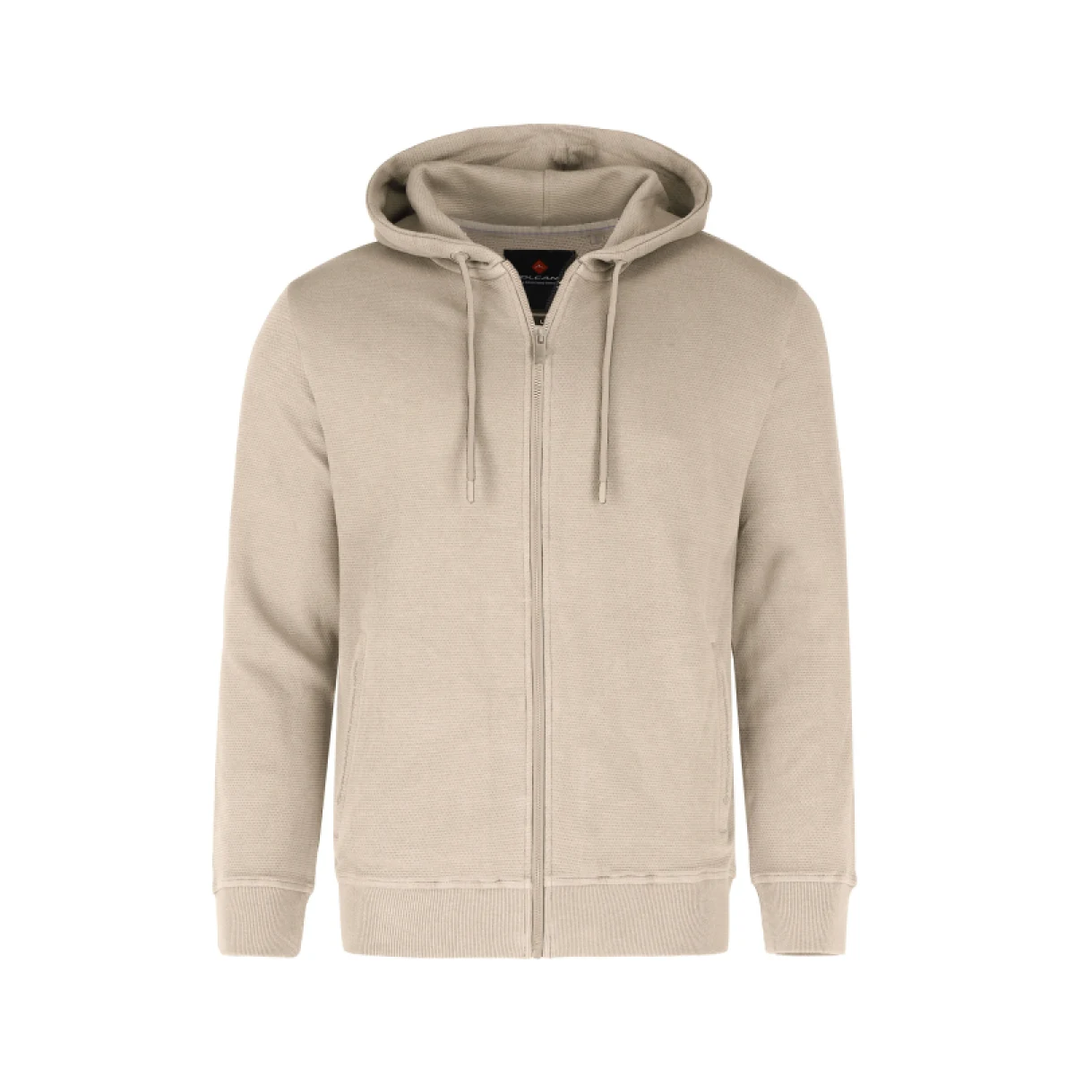 Pánska mikina so zipsom VOLCANO B-LERMO-102-BEIGE · záber 5