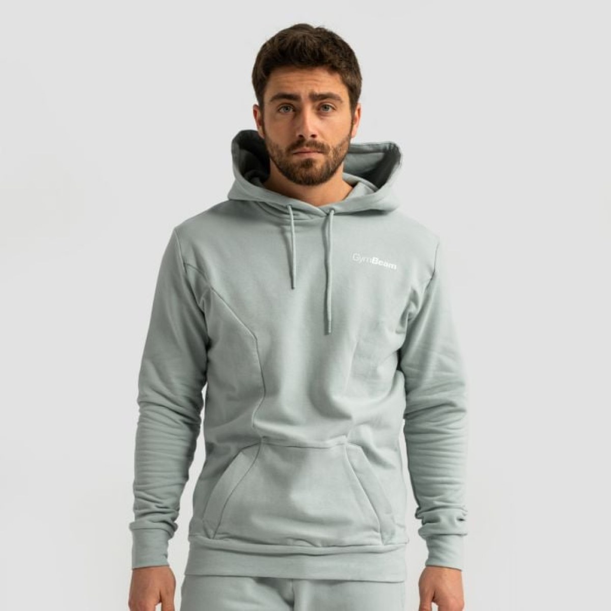 GymBeam Mikina Limitless Hoodie Eucalypt XLXL · záber 1
