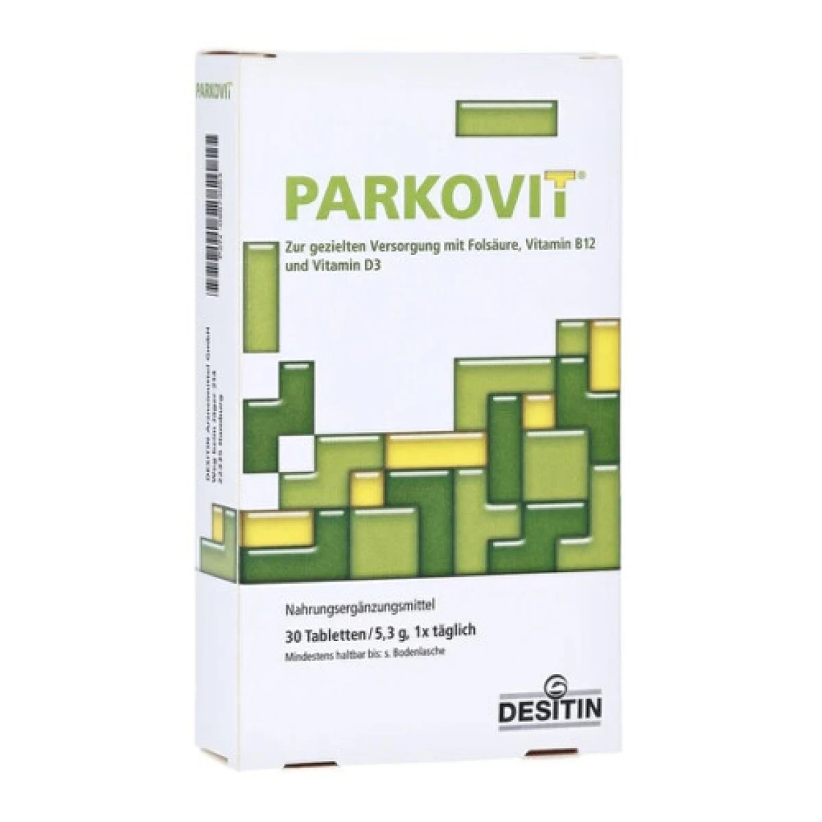 PARKOVIT 30 tabliet · záber 1