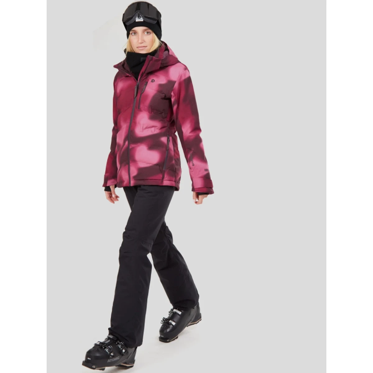 Dámská lyžařská bunda FUNDANGO Pumila Padded Jacket-361-orchid · záber 4