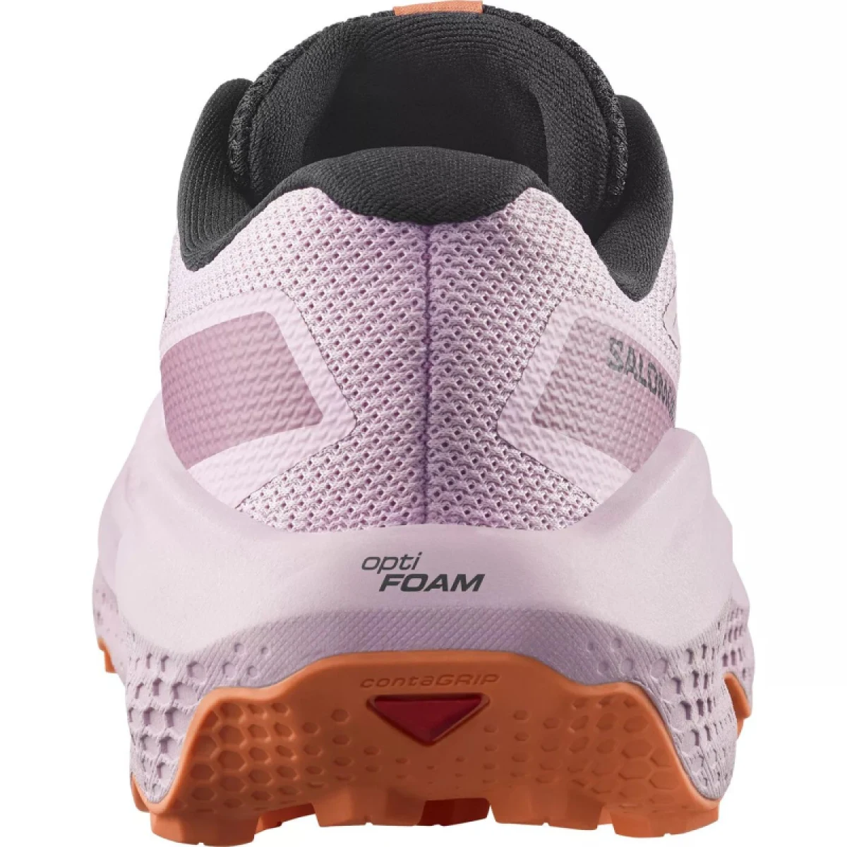 Dámska bežecká trailová obuv SALOMON Ultra Flow 2 W dawn pink black nectarine · záber 5