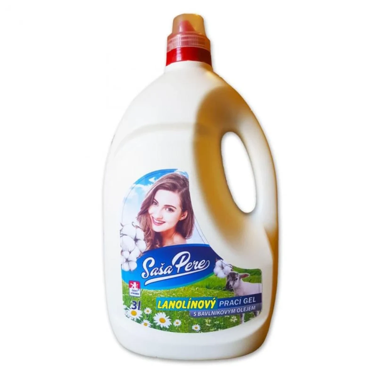 Ovčíno lanolinový prací gel s bavlníkovým olejem · záber 1