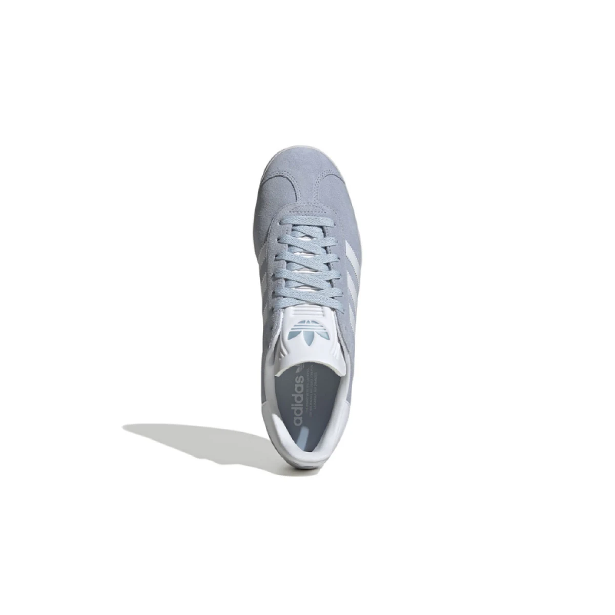Pánská vycházková obuv ADIDAS ORIGINALS Gazelle wonder blue cloud white gold metalic · záber 4